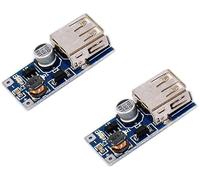 TECNOULAB 2 uds 0,9 V-5 V DC-DC a 5 V convertidor de Voltaje USB módulo de Fuente de alimentación Elevador