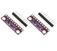 TECNOULAB 2 uds.Módulo convertidor de 4 Canales I2C ADS1015 de 12 bits de precisión ADC, módulo de Placa de Desarrollo con Amplificador de Ganancia programable