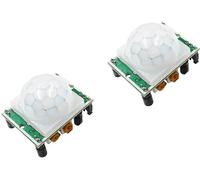 TECNOULAB 2pcs SR501 HC-SR501 HCSR501 Adjust IR Motion Sensor