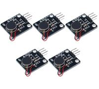 TECNOULAB 5 Módulo de Sensor de Motor de Interruptor de Motor de vibración PWM, 5 uds., Motor vibrador de teléfono móvil