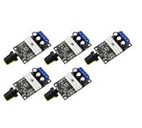 TECNOULAB 5 uds DC 3A 80W DC 6V 12V 24V 28V PWM regulador de Velocidad del Motor Ajustable