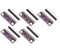 TECNOULAB 5 uds I2C ADS1015 módulo de Placa de Desarrollo de módulo convertidor de 4 Canales ADC de precisión de 12 bits con Amplificador de Ganancia programable