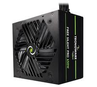 Tecnoware Fuente de Alimentación Free Silent Pro ATX 650W para PC Avanzados con Tarjeta Gráfica NVIDIA GeForce GTX - RTX, Ventilador Silencioso, Conectores PCI-E, CPU 4 + 4, SATA, Molex