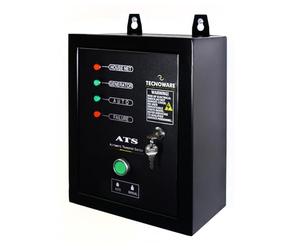 Tecnoware Power Systems - ATS para Generador 4200VA-9200VA, Sistema de Arranque Eléctrico/Automático, Indicadores de Estado, Cargador de Batería Integrado, Selector Manual/Automático