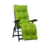 Tecnoweb - Cojín acolchado para tumbona con reposapiés (160 x 45 x 10 cm) - 100 % fabricado en Italia - Recambio cojín ideal para tumbona de jardín - Disponible en varios colores