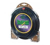 Tecomec Hilo Especial en válvula NYLSAW D.3.0 Donut 37 M, Negro, 37 m