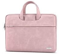 TECOOL 13-13.3 Pulgadas Funda Ordenador Portátil para 13 MacBook Air/Pro M2 M1 2022-2012, MacBook Pro 14 M3 M2 M1 2023 2021, 13,5 Surface Laptop 3/4, 13,3 Lenovo Dell HP Samsung Laptop, Rosado