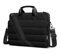 TECOOL 14 Pulgadas Bolsa Ordenador Portatil, Funda Protectora Maletín Bandolera Impermeable para 13 14 Pulgadas Acer Asus Lenovo HP Dell NoteBook, MacBook Neo, Macbook Air 13 15 / Pro 13 14 - Negro