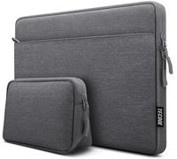 TECOOL 14 Pulgadas Funda Ordenador Portátil para 14 Pulgadas HP Lenovo Thinkpad Ideapad DELL Acer ASUS Chromebook Notebook PC Laptop, 15,3 Pulgadas MacBook Air M2 M3 M4 2023-2025, Gris Oscuro
