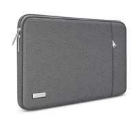 TECOOL 14 Pulgadas Funda Portátil para 14'' Lenovo thinkpad ideapad HP Pavilion Acer DELL Chromebook PC Notebook, Macbook Air 15 M3 M4 2025-2023,Protectora Funda Ordenador Impermeable 14,Gris Oscuro