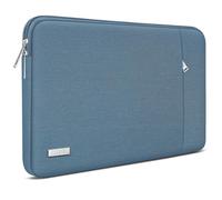 TECOOL 15,6 Pulgadas Funda PC Portátil para 15-15,6" Lenovo Thinkpad Ideapad HP Pavilion DELL Acer ASUS Chromebook PC Notebook,Impermeable Funda Ordenador Protectora Funda Blanda 15.6,Azul Denim