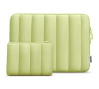 TECOOL 16 Pulgadas Funda Ordenador Portátil para Macbook Pro 16 M4 M3 M2 2024 2023,16" Lenovo Ideapad Thinkpad HP DELL Acer Chromebook Laptop,16" Notebook Protectora Funda Bolsa Blanda,Verde Aguacate