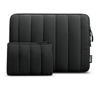 TECOOL 16 Pulgadas Funda Ordenador Portátil para Macbook Pro 16 M4 M3 M2 M1 2024 2023,16" Lenovo Ideapad Thinkpad HP DELL Acer Chromebook Laptop,16" Notebook Protectora Funda Bolsa Blanda,Negro