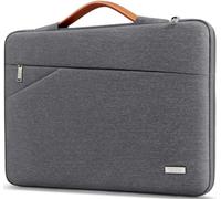 TECOOL 16 Pulgadas Funda Portátil PC para 16 Pulgadas MacBook Pro 16 M4 M3 M2 M1 Pro/Max(2019-2024), Funda Ordenador Vivobook 16, Matebook 16, ThinkBook 16, Inspiron 16 Bolsa, Gris Oscuro