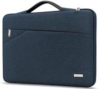 TECOOL 16 Pulgadas Funda Portátil PC para 16 Pulgadas MacBook Pro 16 M4 M3 M2 M1 Pro/Max(2019-2024), Funda Ordenador Vivobook 16, Matebook 16, ThinkBook 16, Inspiron 16 Bolsa, Azul Denim