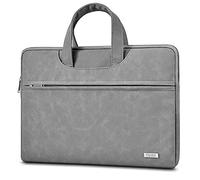 TECOOL Funda 15.6 Pulgadas Ordenador Portátil para 15-15,6" Lenovo Thinkpad ideapad HP DELL ASUS Vivobook Acer, MacBook Pro 16 M3 M2 M1 2023 2019, Huawei Matebook D16/D15,Gris