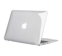 TECOOL Funda Compatible con Antiguo MacBook Air 13,3 Pulgadas 2010-2017 (A1466 A1369), Carcasa de Plástico Ultrafina, Transparente Cristal