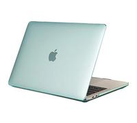 TECOOL Funda Compatible con MacBook Pro 13 Pulgadas 2016-2022 (M2 M1 A2338/A2289/A2251/A2159/A1989/A1706/A1708), Carcasa de Plástico Ultrafina, Verde Menta Cristal