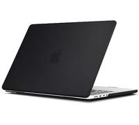 TECOOL Funda Compatible con MacBook Pro 14 Pulgadas M5 M4 M3 M2 M1 Pro MAX 2021-2026, Carcasa de Plástico Ultrafina, Negro