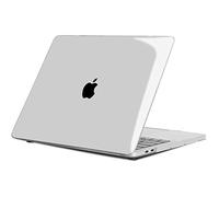 TECOOL Funda Compatible con MacBook Pro 15 Pulgadas 2019 2018 2017 2016 (A1990 A1707) con Touch Bar, Carcasa de Plástico Ultrafina, Cristal Transparente