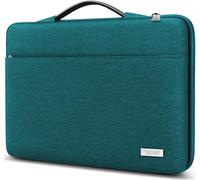 TECOOL - Funda para portátil de 15,6", para portátil de 15 a 15,6", Lenovo Thinkpad Ideapad HP Acer Dell ASUS Chromebook resistente a golpes y salpicaduras, color azul azulado