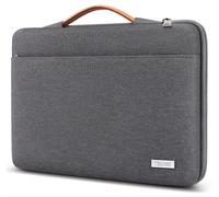 TECOOL Funda Portátil 13.3 Pulgadas para 13 13.6 MacBook Air/Pro M4 M3 M2 M1 2025 2024-2012,14 MacBook Pro M4 M3 M2 M1 2024 2023-2021,13,5 Surface Laptop,Protectora Ordenador Bolsa Blandas,Gris Oscuro