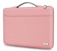 TECOOL Funda Portátil 14 Pulgadas, Funda PC 14 Pulgadas para 14" Lenovo Thinkpad ideapad HP Pavilion DELL Acer Chromebook, MacBook Air 15 M4 M3 2025 Blanda Bolsa Funda Ordenador 14,Rosa