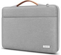 TECOOL Funda Portátil 15,6 Pulgadas,Funda Portátil 15 Pulgadas para 15-15.6" HP Lenovo Thinkpad ideapad DELL Acer ASUS Chromebook Notebook,Protectora Funda PC Ordenador 15.6" Blanda Bolsa,Gris