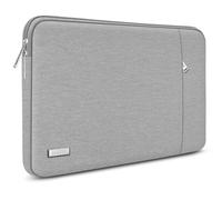 TECOOL Funda Portátil de 15-15,6 Pulgadas, Bolso Ordenador Protectora Funda Blanda para 15,6'' HP Lenovo Acer ASUS Chromebook DELL Huawei Samsung PC Portátiles, Gris Oscuro