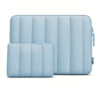 TECOOL Puffy - Funda protectora para portátil Lenovo HP EliteBook Pavilion Acer Dell Chromebook Notebook, MacBook Air 15 M4 M3 M2 2025-2023 (14 pulgadas), color azul