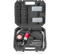 TECPO Bomba de vacío de presión negativa, juego de bombas de presión, probador de vacío, dispositivo de purga de frenos, kit de bomba de mano