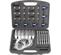 TECPO Common Rail Tester Injektor Verificador 24 Adaptadores Denso Siemens Delphi Injektoren Testgerät Inyectores Inyectores Inyectores Rodmenge Messgerät