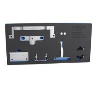 TECPO Juego de herramientas de ajuste del motor, herramienta de alineación para árbol de levas, volante, ejes de compensación y tiempos de control del motor, apto para Ford 1.5L 3 cilindros Duratec