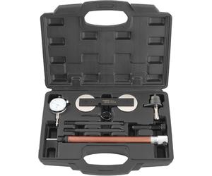 TECPO Juego de herramientas de ajuste del motor VAG 1.2 1.4 1.6 FSI TSI TSI TSI TFSI para Audi, VW, Seat, Skoda, bloqueo del árbol de levas, incluye reloj comparador, OEM T10171 T10340 T10414, cambio