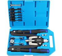 TECPO Juego de remaches, alicates, tijeras, remachadora ciega, juego de 3.2-6.4