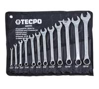 TECPO Maul - Juego de llaves de estrella SW 1/4" - 15/16" (12 piezas)