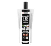 TECPO Mortero de inyección SF, 300 ml, incluye mezclador estático de mortero de ancla, anclaje compuesto universal para interior y exterior, mortero químico para fijación de materiales sólidos y