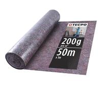 TECPO Rollo de fieltro para pintor, 50 m, 200 g/m², antideslizante