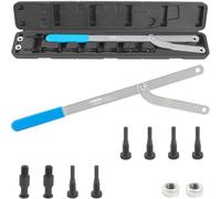 TECPO Universal Poleas Contraporta Llaves Herramienta de Retención Herramienta de Bloqueo Variamática Árbol de Levas Correa Dentada Cigüeñal