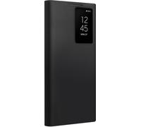 TECSHINE Funda Inteligente de Cuero para Samsung Galaxy S23 Ultra. Sueño/Activación Automática, Cubierta para Teléfono Móvil, Carcasa de Telefono Galaxy S 23 Ultra - Negro