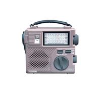 TECSUN GR-88P Mini Receptor Con Dinamo Grigio De Escritorio 330003
