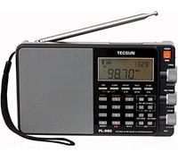 Tecsun PL880 - Radio Digital portátil PLL de Doble conversión Am/FM, Onda Larga y Onda Corta con recepción SSB (Banda Lateral única)