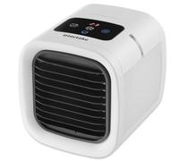 tectake® Aire Acondicionado Portatil, Pinguino Aire Acondicionado, 5 Velocidades, Climatizador Portatil, Filtro Intercambiable, Congelador Pequeño, Deposito Agua, Enfriador, Hielo - Blanco