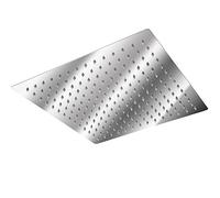 TecTake Alcachofa Cabeza de Ducha Lluvia Fija baño Acero Inoxidable - Varios Modelos - (Cuadrada 30x30cm | no. 401600)