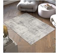 TecTake® Alfombra Pelo Corto, Diseño Vintage, Lavable a Máquina, Antideslizante, Ideal para Salón, Dormitorio, Habitación Matrimonio, Decoración Moderna Shabby Chic, Suave y Resistente - 120x170 cm
