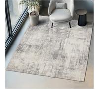 TecTake® Alfombra Pelo Corto, Diseño Vintage, Lavable a Máquina, Antideslizante, Ideal para Salón, Dormitorio, Habitación Matrimonio, Decoración Moderna Shabby Chic, Suave y Resistente - 200x274 cm