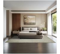 TecTake® Alfombra Salon Moderna, Alfombra Pelo Corto, Antideslizante, Ideal para Decoracion Salon y Dormitorio, Alfombra Habitación, Fácil de Cuidar, Alfombras Pasillo - 200 x 290 cm Arena