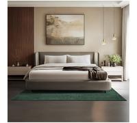 TecTake® Alfombra Salon Moderna, Alfombra Pelo Corto, Antideslizante, Ideal para Decoracion Salon y Dormitorio, Alfombra Habitación, Fácil de Cuidar, Alfombras Pasillo - 140 x 200 cm Verde