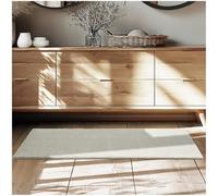 TecTake® Alfombra Salon Moderna, Alfombra Pelo Corto, Antideslizante, Ideal para Decoracion Salon y Dormitorio, Alfombra Habitación, Fácil de Cuidar, Alfombras Pasillo - 60 x 110 cm Arena