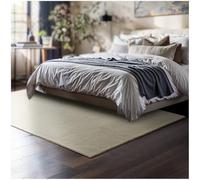 TecTake® Alfombra Salon Moderna, Alfombra Pelo Corto, Antideslizante, Ideal para Decoracion Salon y Dormitorio, Alfombra Habitación, Fácil de Cuidar, Alfombras Pasillo - 120 x 170 cm Beige